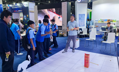 中國環科院承辦泰國科技展“再現碧水藍天”展區，展示生態環保成果